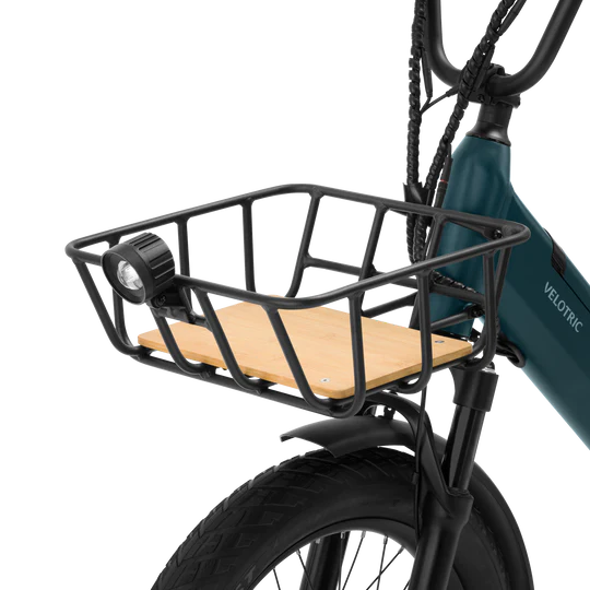 Cesta delantera velotrica