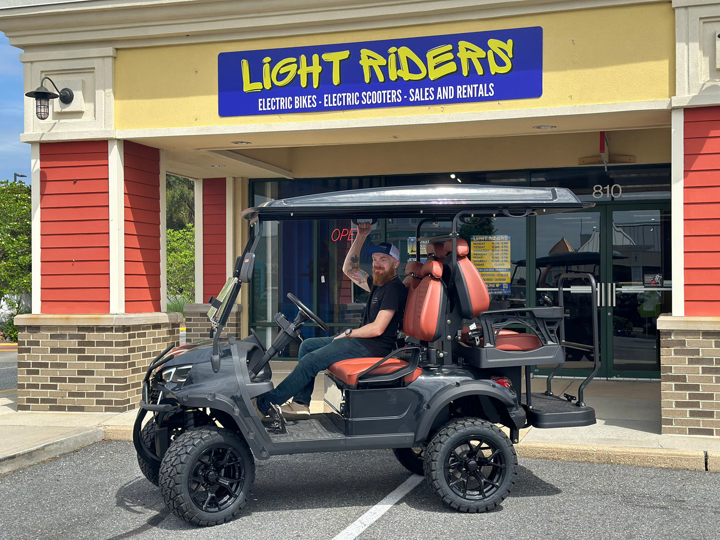 Gorilla Rides EV Golf Cart X4L Li 2024