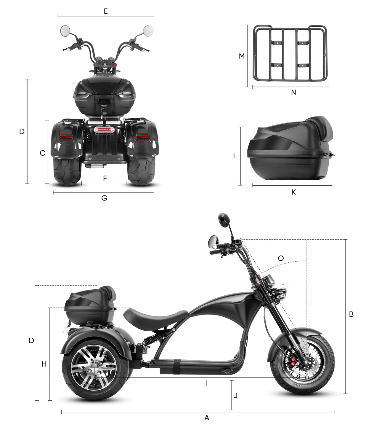 M1P Trike - Black