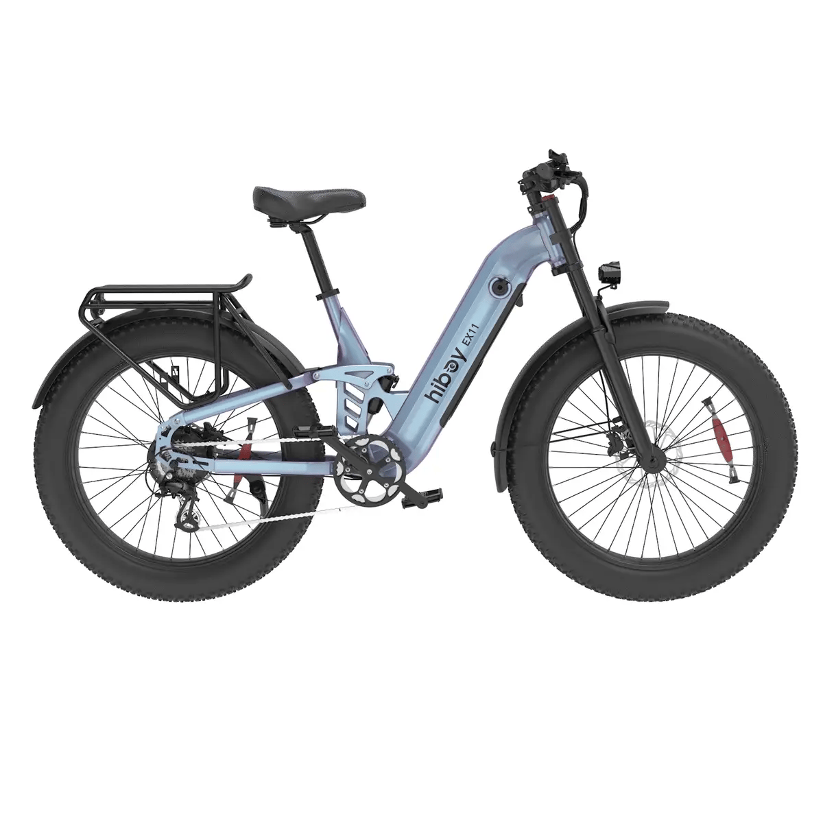 hybikes electric bicycles Hiboy EX11 Full Suspension Electric Bike