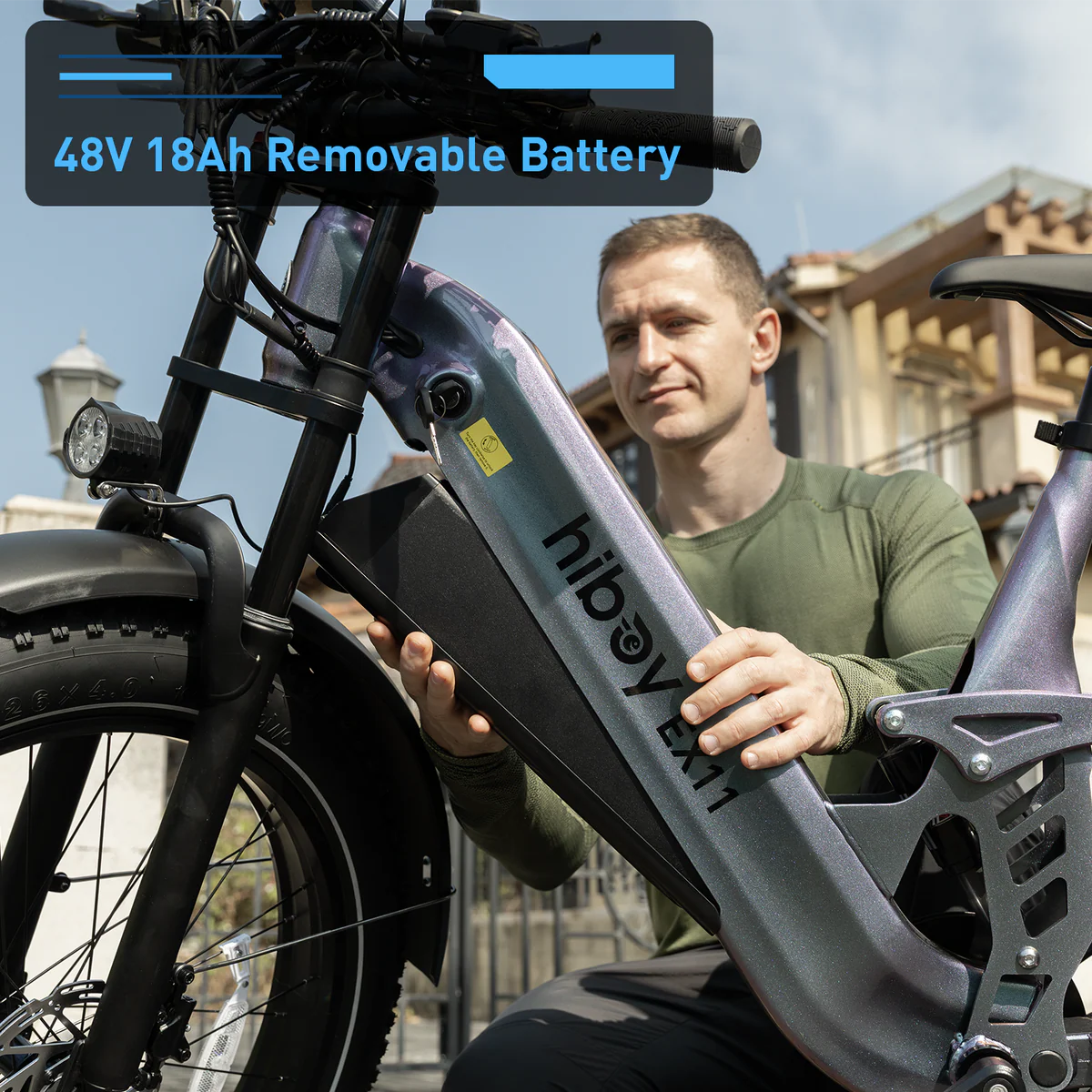 Hiboy EX11 Full Suspension Electric Bike