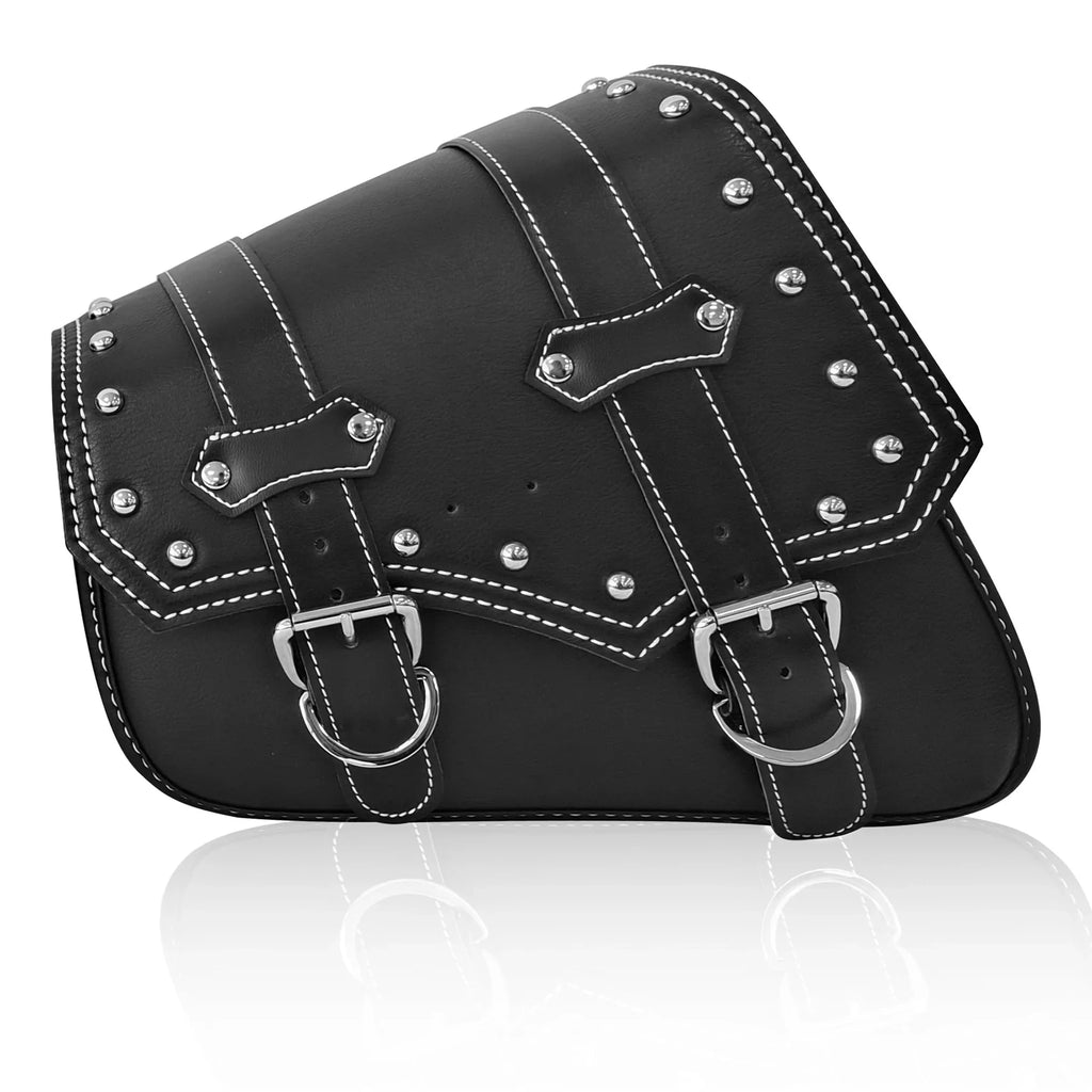 Leather Saddle Bags for M1P Electric Chopper