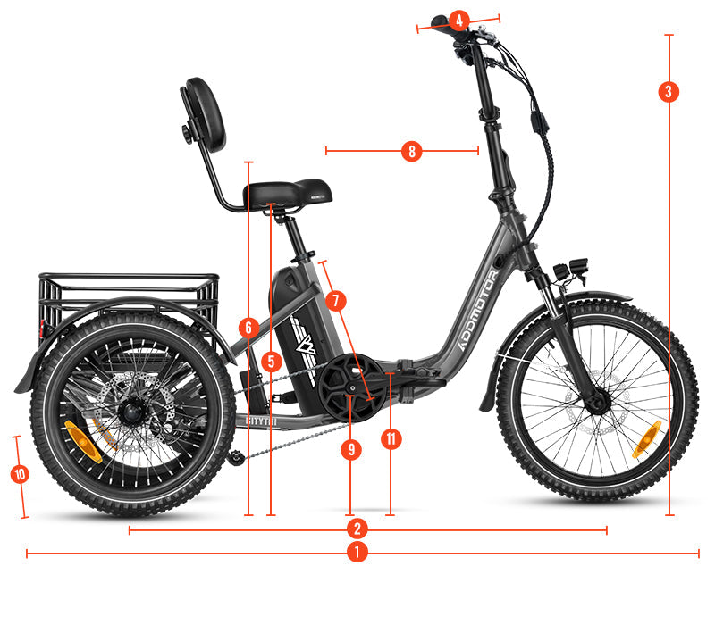 Addmotor CityTri E-310 PLUS – Light Riders Addmotor CityTri E-310 PLUS – Light Riders