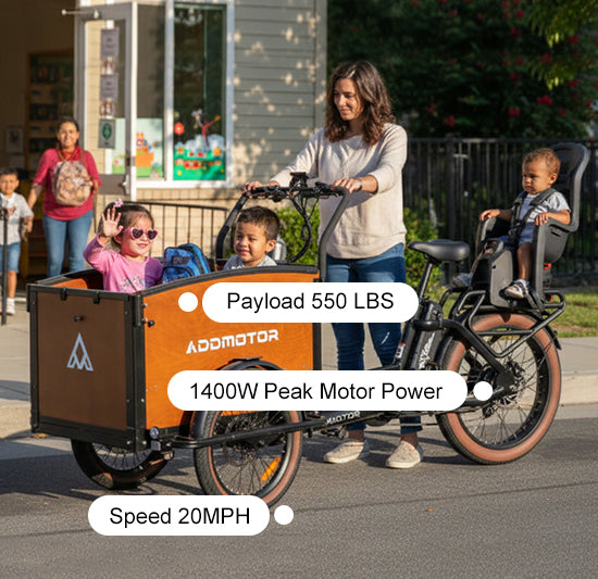 E-325 Family Electric Cargo Trike