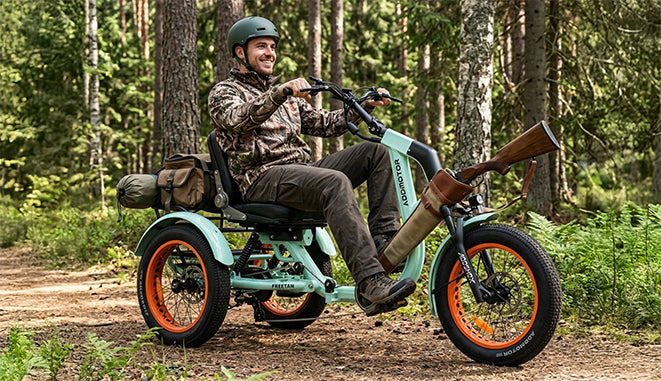 Freetan M-368X Full-Suspension Semi-Recumbent eTrike