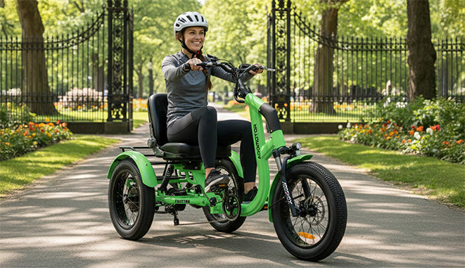 Freetan M-368X Full-Suspension Semi-Recumbent eTrike