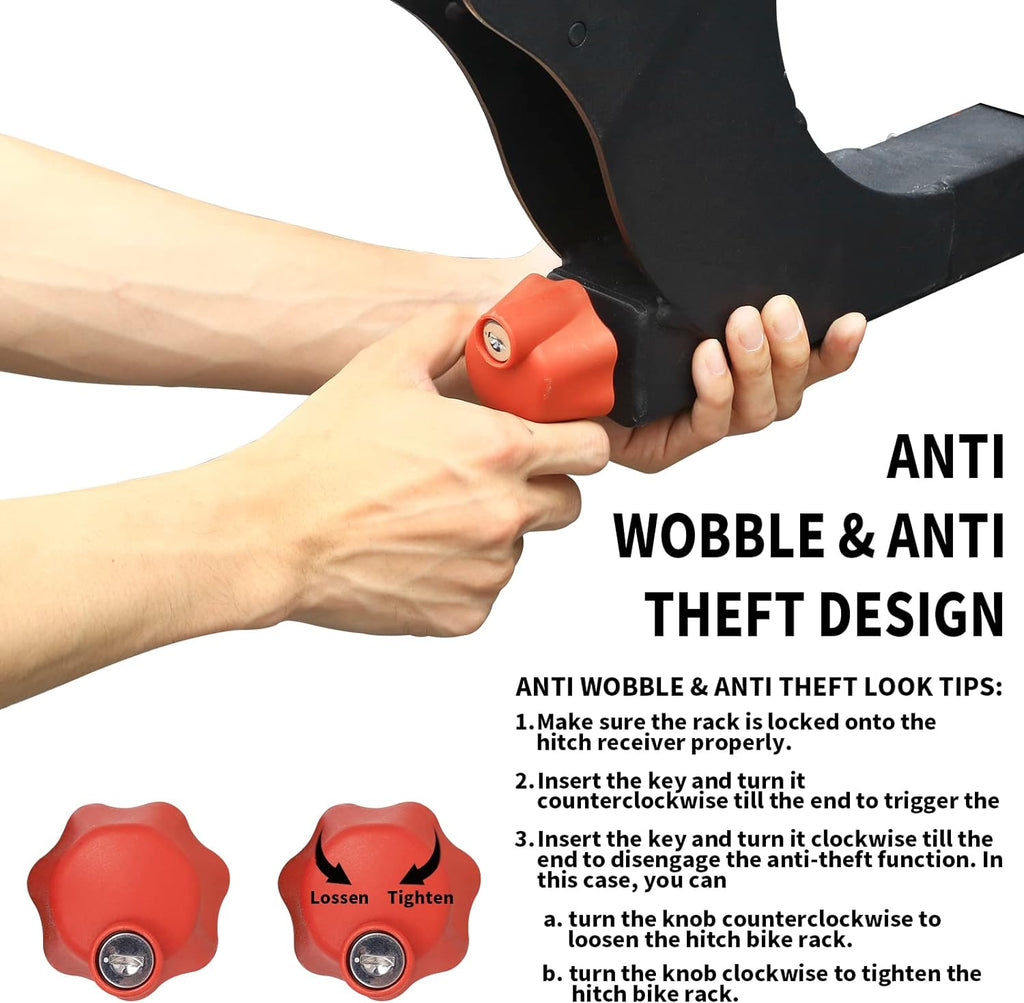 LIGHT RIDERS 2 E BIKE RACK HITCH MOUNT