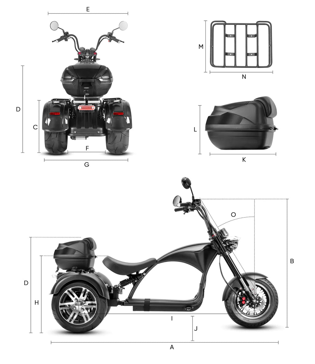 M1P Trike - Black