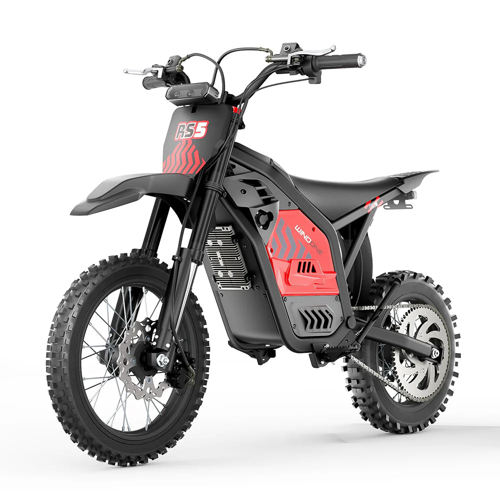 Windone RS5 Electric Dirt Bike for Teens & Compact Adult Riders (3'11" – 5'11")