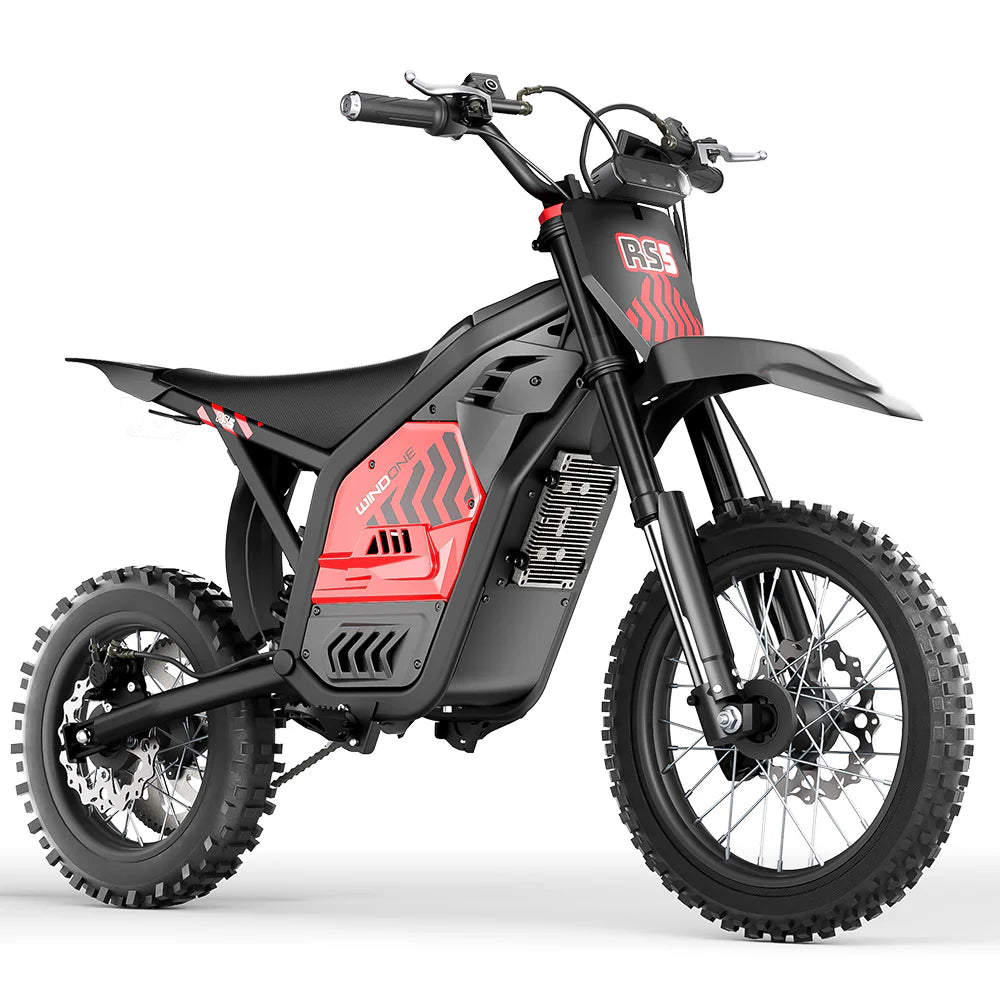 Windone RS5 Electric Dirt Bike for Teens & Compact Adult Riders (3'11" – 5'11")