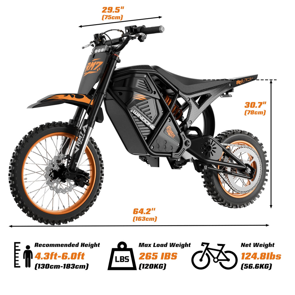 Windone RM7 Electric Dirt Bike