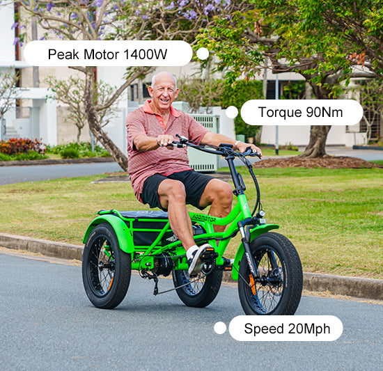 Arisetan II M-360 Semi-Recumbent eTrike