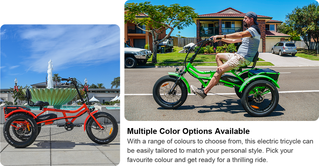 Arisetan II M-360 Semi-Recumbent eTrike