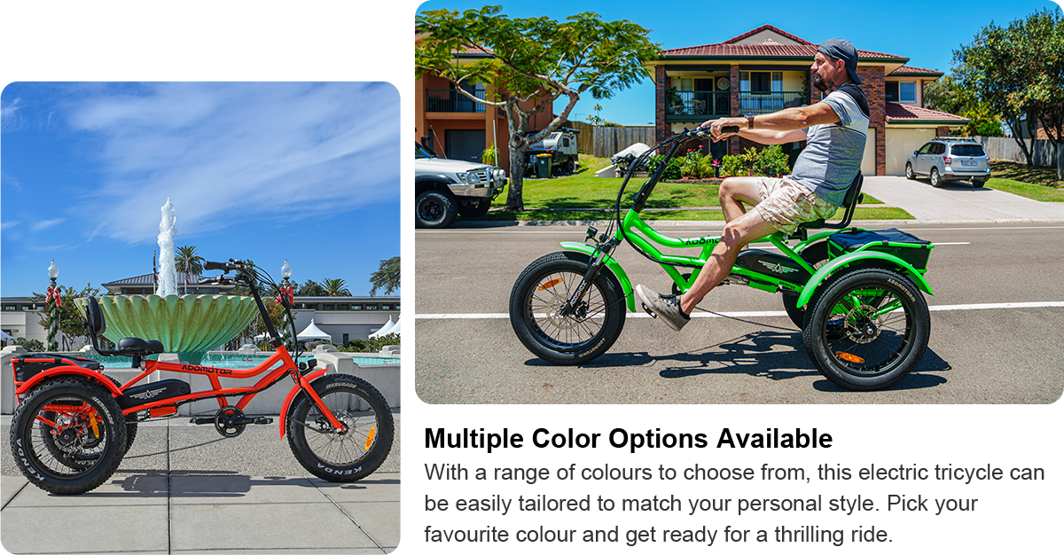Arisetan II M-360 Semi-Recumbent eTrike
