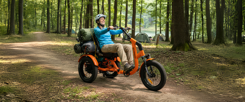 Freetan M-368X Full-Suspension Semi-Recumbent eTrike