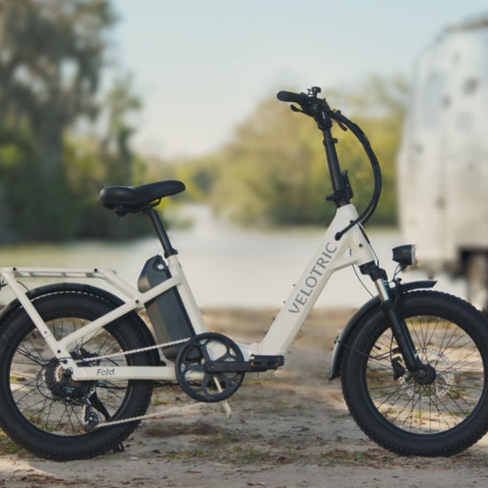 Velotric Fold White  Folding electric bike