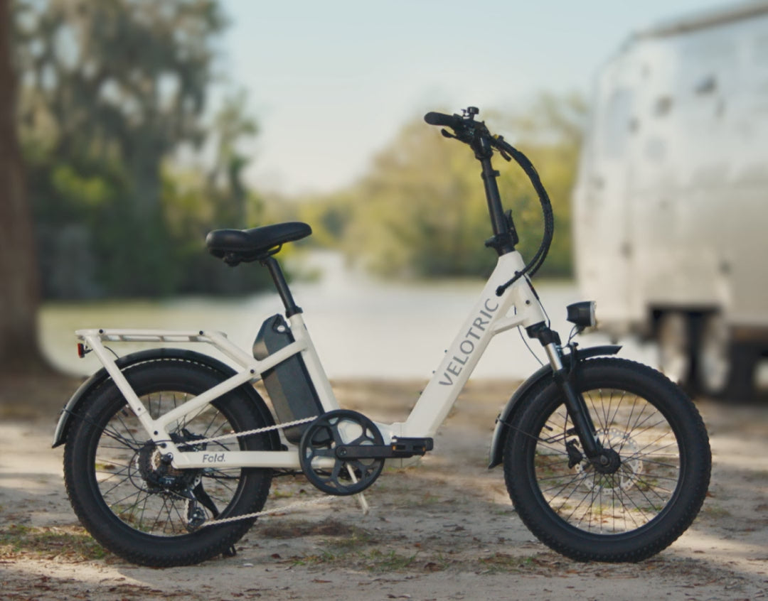 Velotric Fold White  Folding electric bike